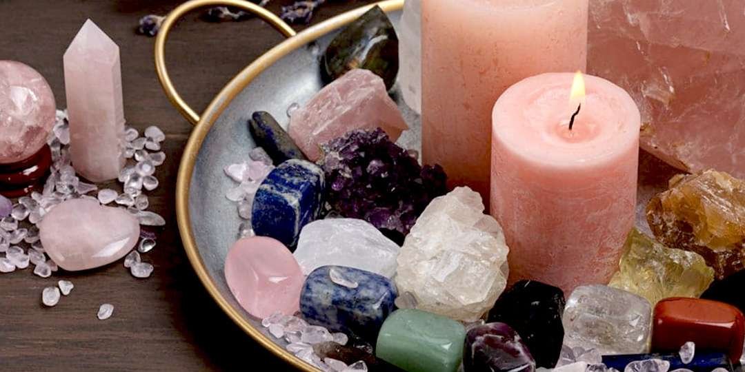 la magia delle candele dei cristalli e del sale